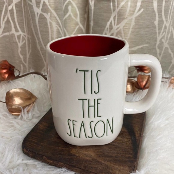 Rae Dunn FARMHOUSE HOME DECOR CERAMIC TIS SEASON CHRISTMAS KITCHEN XMAS HOLIDAY - Picture 4 of 6